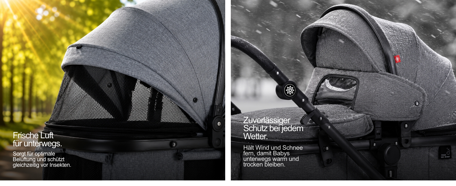 Bambimo 2in1 Kinderwagen
