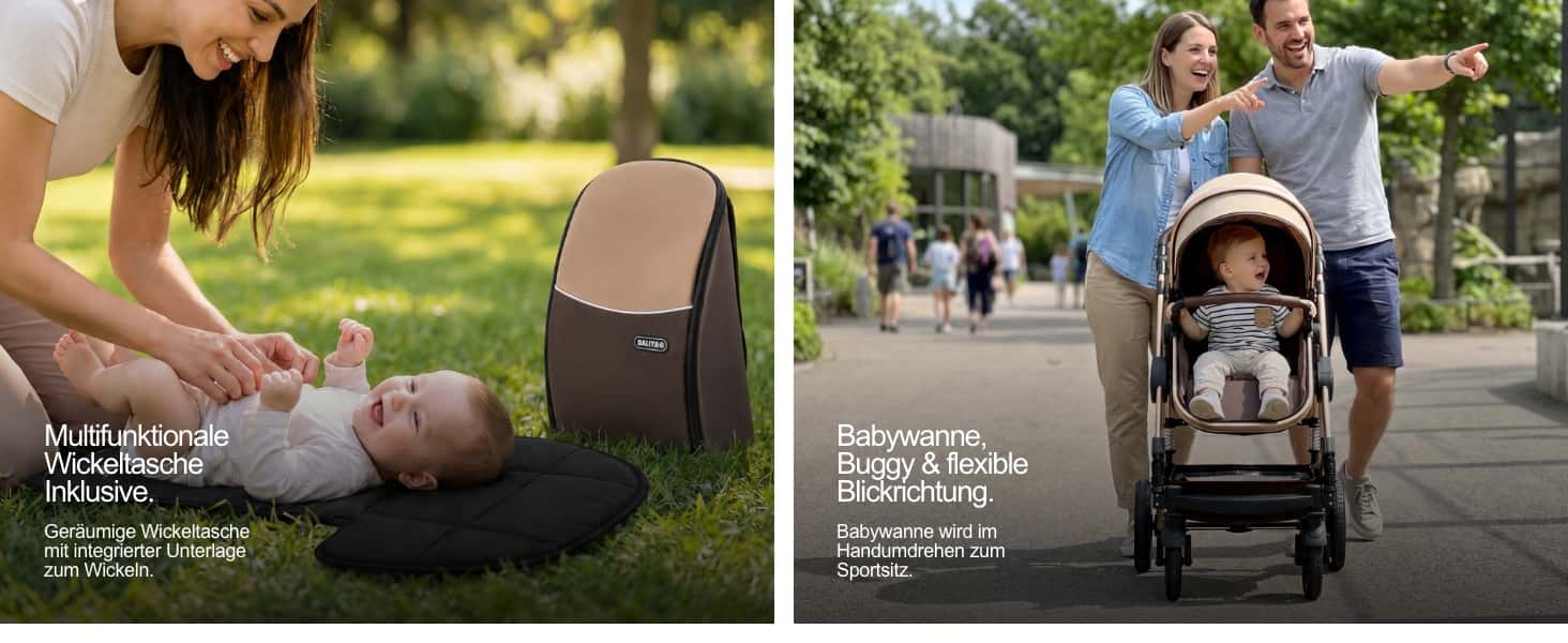 Bambimo 3in1 Kinderwagen