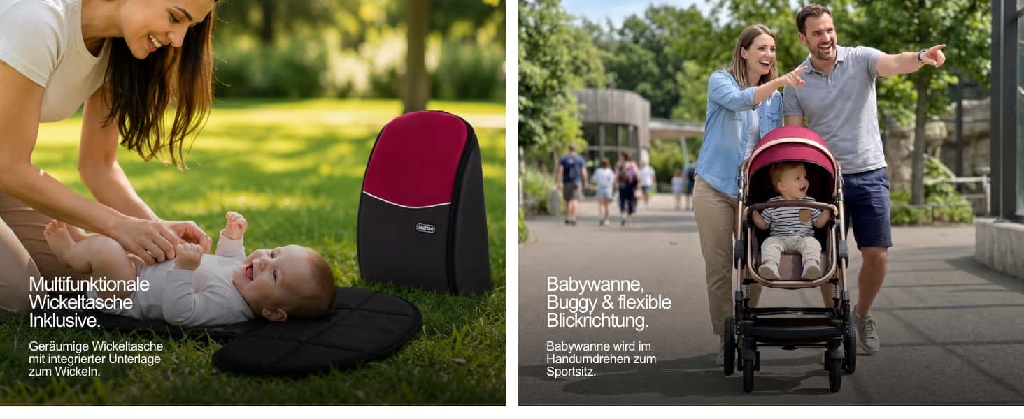 Bambimo 3in1 Kinderwagen