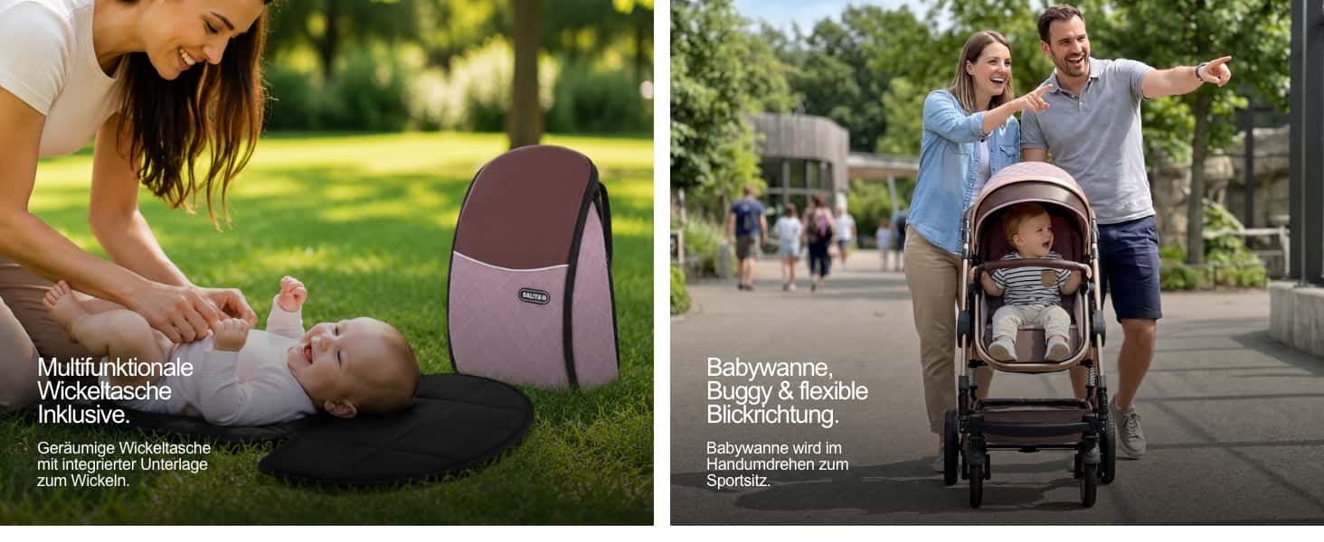 Bambimo 3in1 Kinderwagen